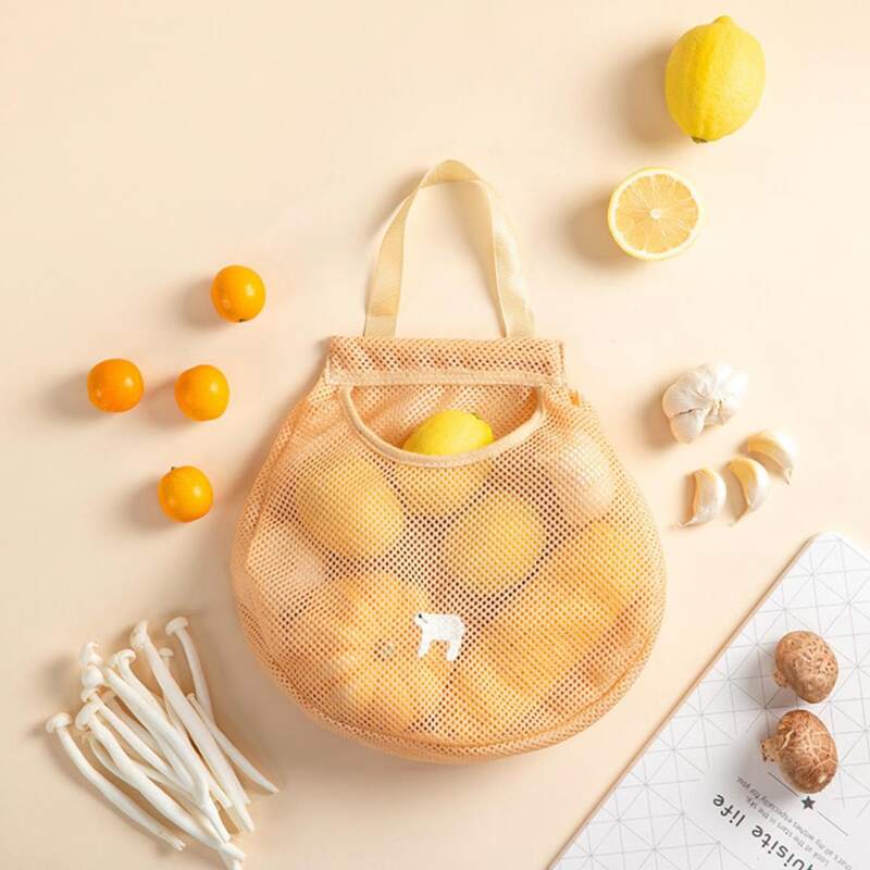 

1pc Random Vegetables Hanging Storage Bag, Multicolor