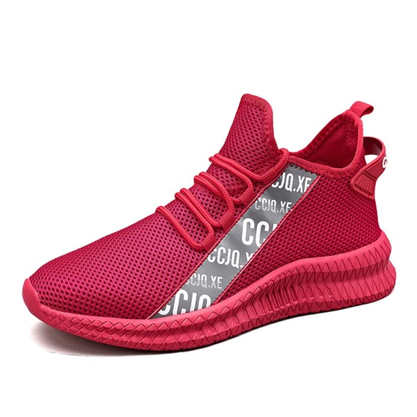 

Men Letter Graphic Sneakers, Red