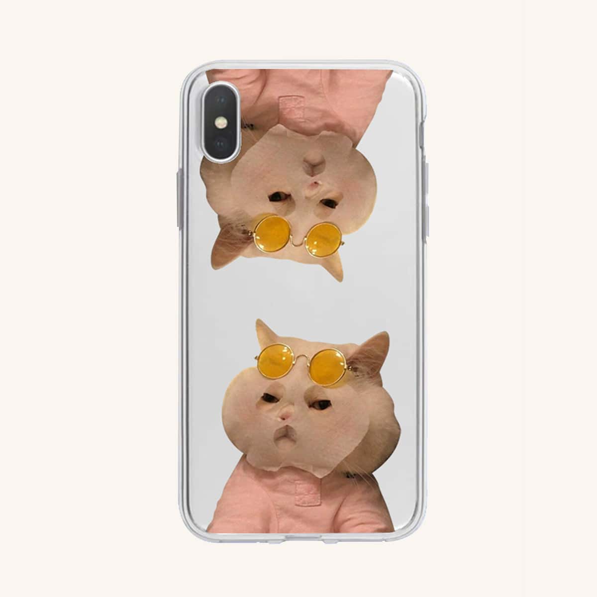 

Cat Pattern Phone Case, Multicolor