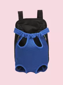 1pc Breathable Pet Carrier Backpack,Adjustable Front Carrier Backpack,Legs Out Travel Bag For Small Dogs And Cats