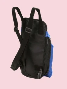 1pc Breathable Pet Carrier Backpack,Adjustable Front Carrier Backpack,Legs Out Travel Bag For Small Dogs And Cats