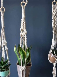 10pcs DIY Wooden Ring, Multifunction Craft Decoration For DIY - Beige - View 3