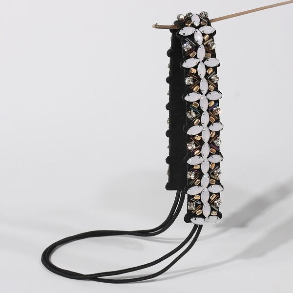 

Rhinestone Decor Hair Band, Multicolor