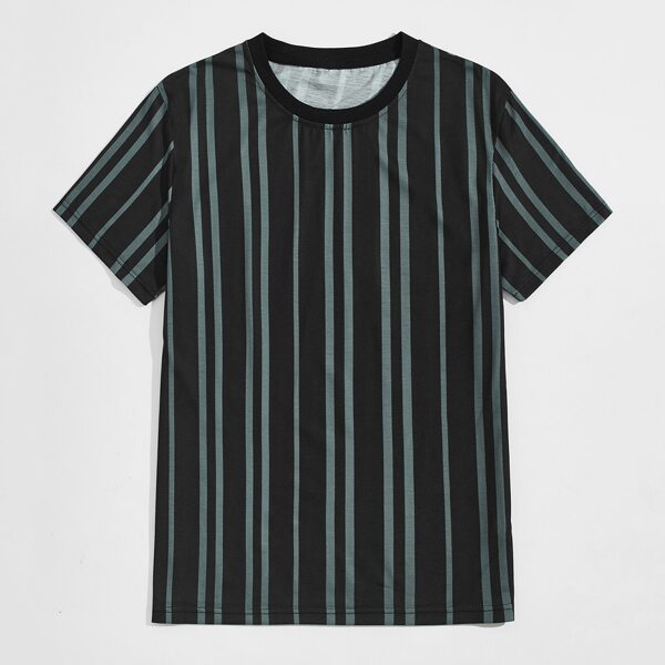 

Guys Striped Print Tee, Multicolor