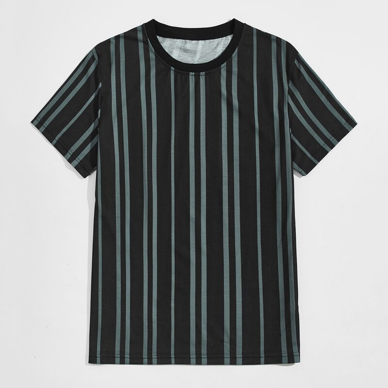 

Guys Striped Print Tee, Multicolor