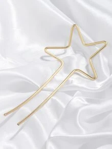スターデザインヘアピン - ゴールド - チェックする 2