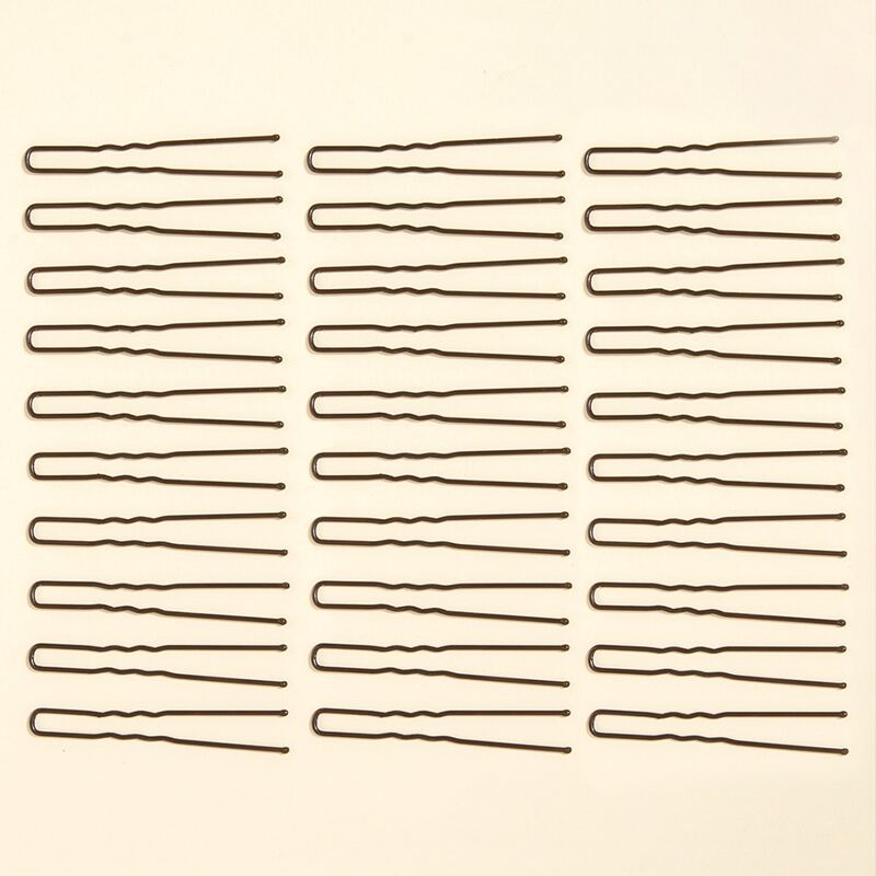 

30pcs Simple Hair Pin, Bronze
