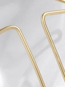 スターデザインヘアピン - ゴールド - チェックする 5