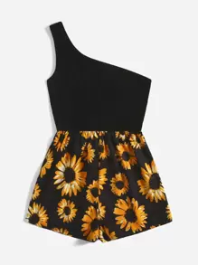 SHEIN Áo liền quần Gái Hoa Boho - Nhiều màu - Xem 2