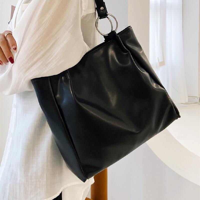 

Minimalist Tote Bag, Black