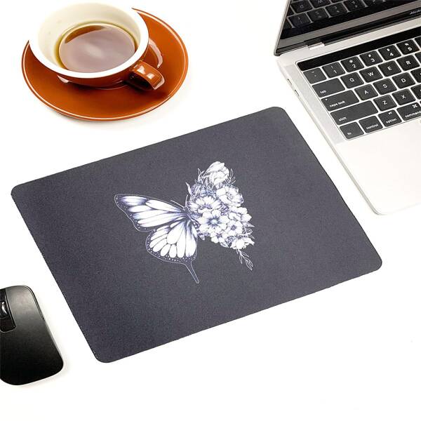 

Butterfly Print Mouse Pad, Multicolor