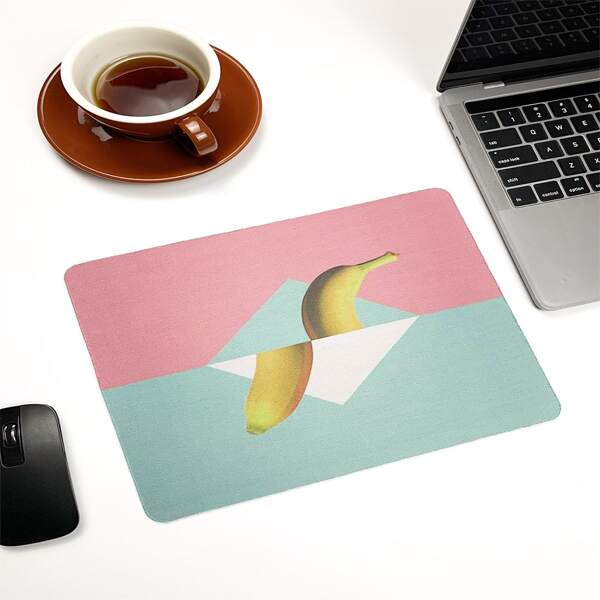 

Banana Print Mouse Pad, Multicolor