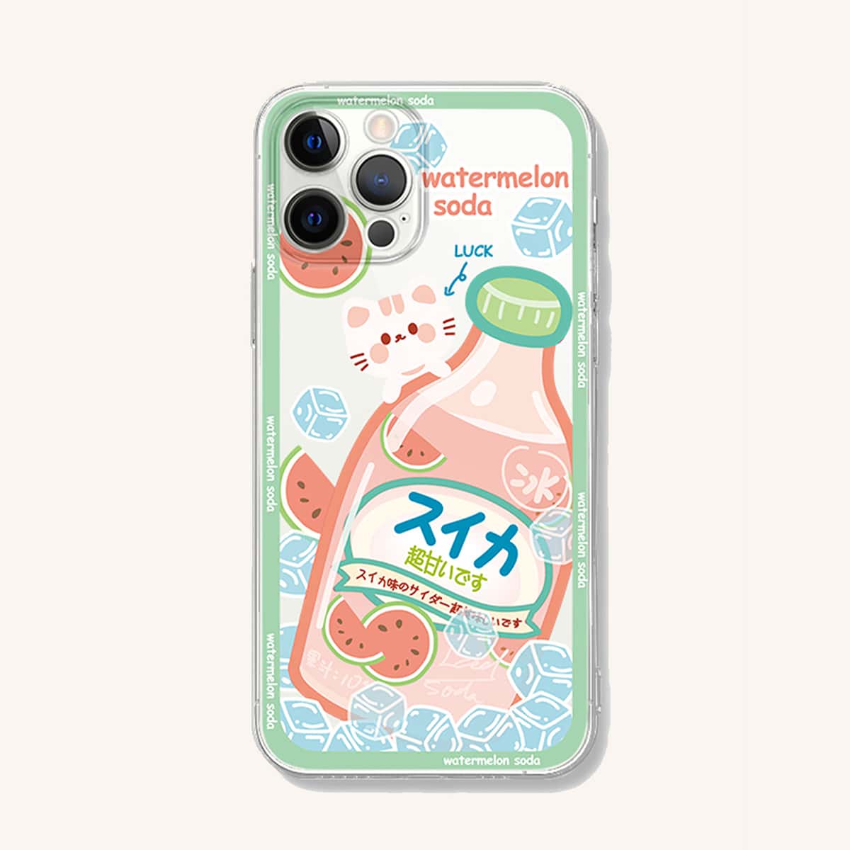 

Cartoon Pattern Phone Case, Multicolor