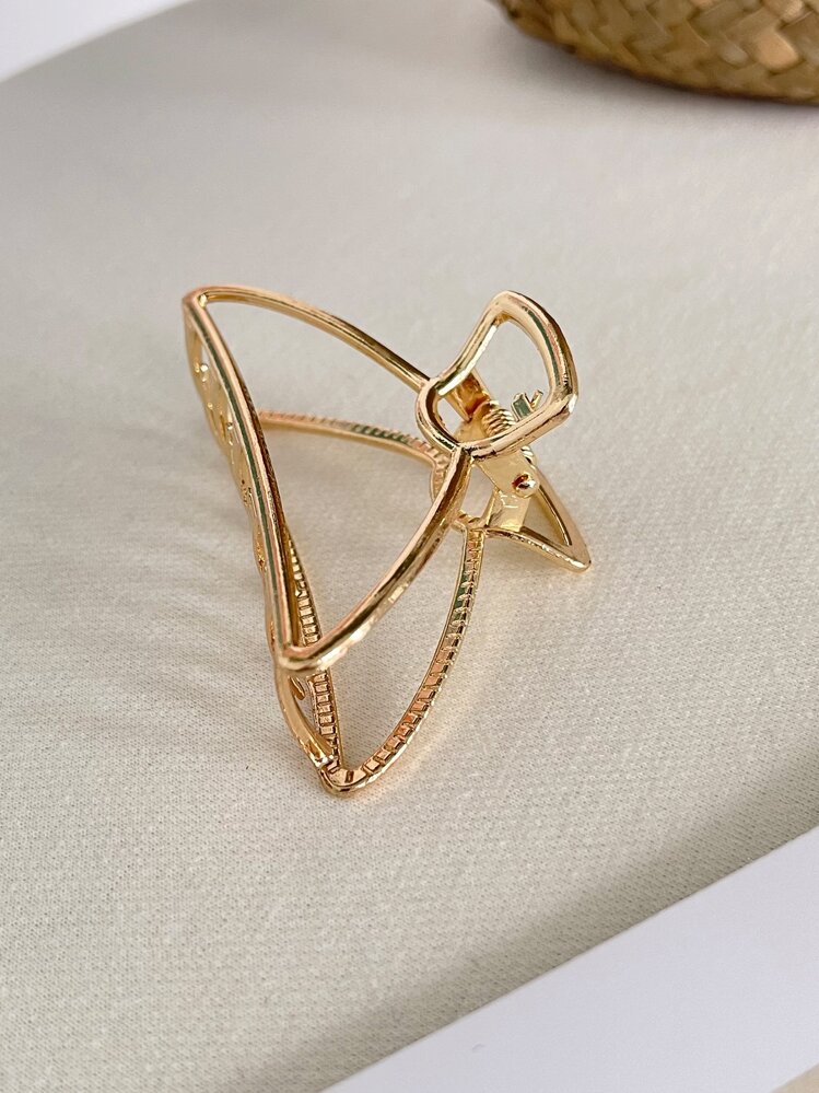 DAZY 金属发爪 街头爪夹 发夹 发颚夹 发夹 发夹 发夹 捕发夹 - 金色 - 查看 9