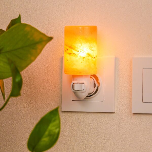 

Himalayan Salt Night Light, Yellow