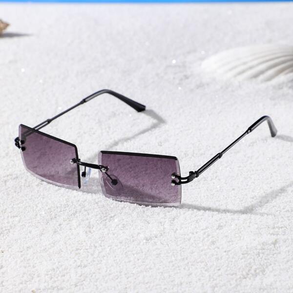 

Square Rimless Sunglasses