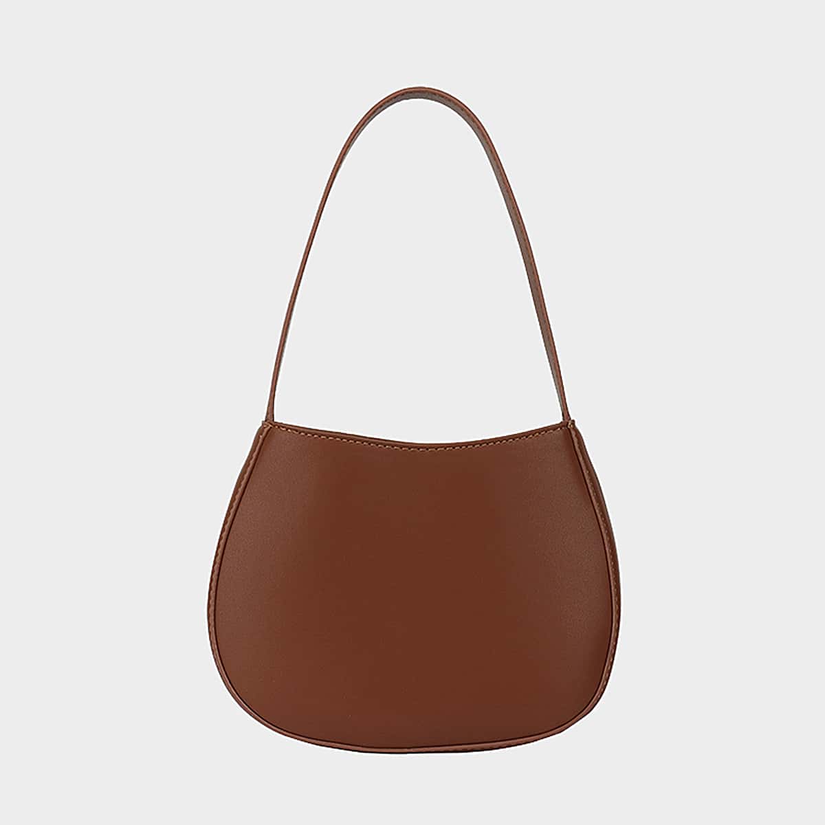 

Minimalist Shoulder Bag, Brown