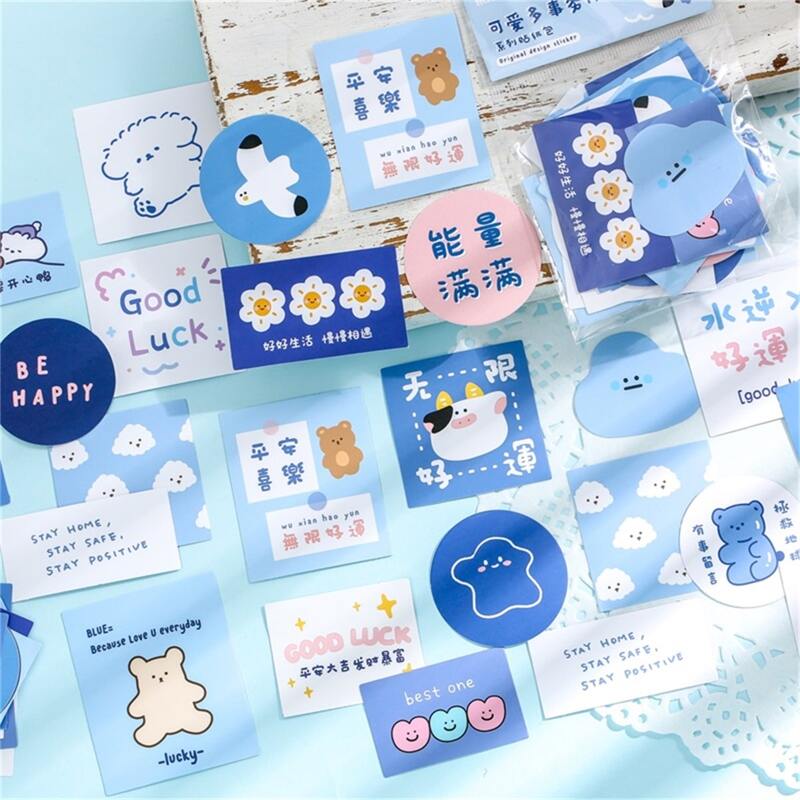 

40pcs Cartoon Graphic Random Sticker, Multicolor