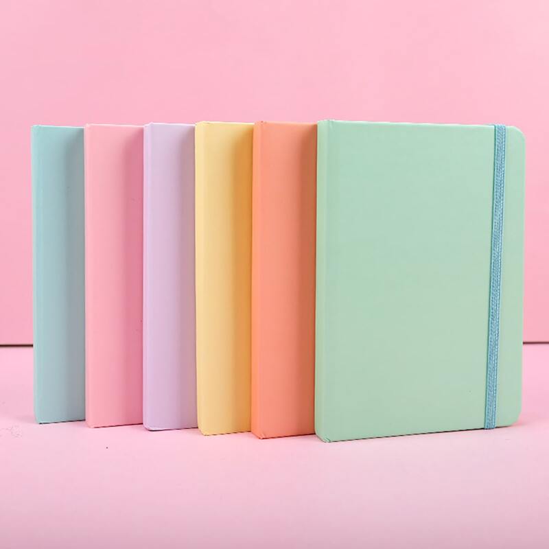 

1pc Solid Color Random Notebook, Multicolor