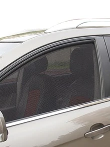 Car Window Shade - Black - View 2