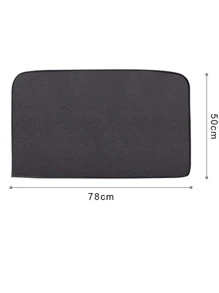 Car Window Shade - Black - View 3