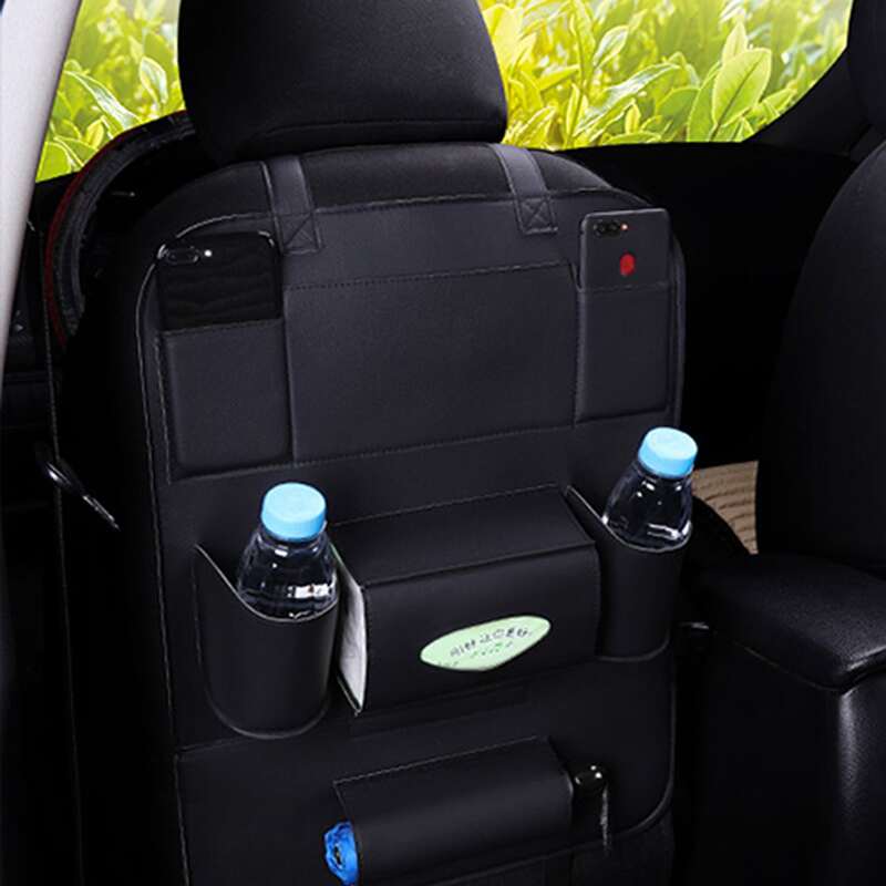 

Car Seat Back Storage Bag, Black