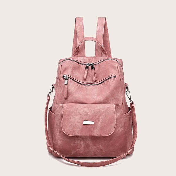

Minimalist Functional Backpack, Pink