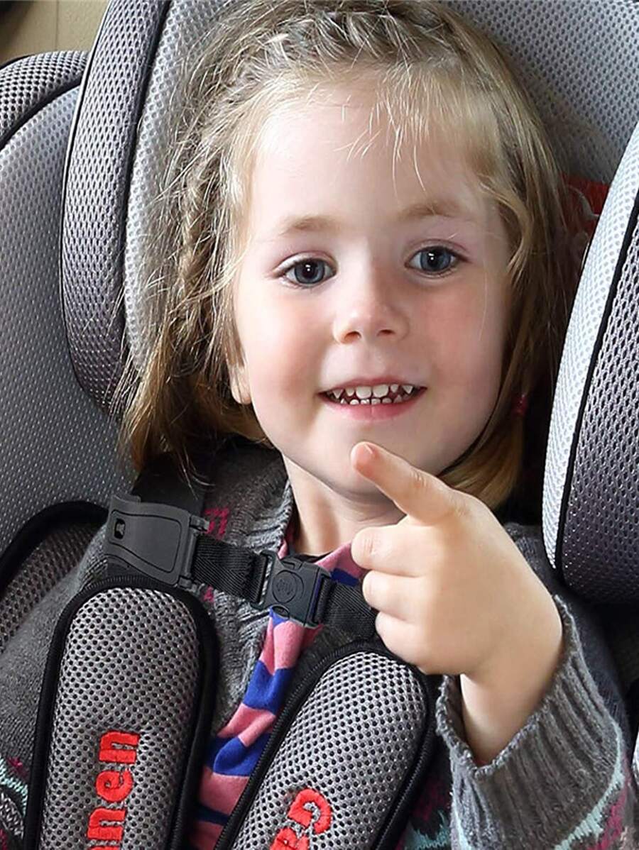 Cinturón asiento de coche de seguridad - Negro - Ver 1