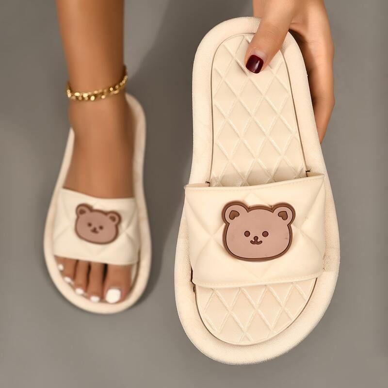 

Cartoon Decor Slides, Beige