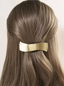 Fermaglio per capelli in metallo dai toni freddi, stile street, con molletta a molla a doppio strato a forma di S in stile europeo e americano, accessorio per capelli popolare tra le celebrità online, fermagli per capelli, mollette per capelli, articoli scolastici