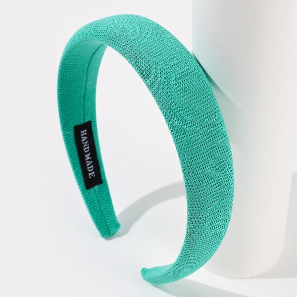 

Simple Padded Hair Hoop, Mint green