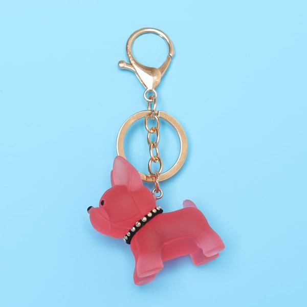

Cartoon Dog Keychain, Multicolor