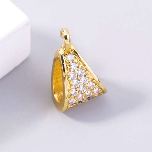 

Zircon DIY Jewelry Accessory, Gold