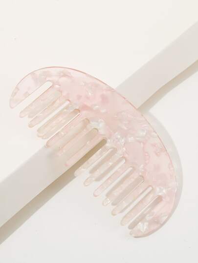 1pc Wide-Tooth Comb Acetic Acid Plate Cute Portable Half-Circular Hair Comb, Hair Brush, Comb, Hair Tools, Hair Products And Accessories For Barber Salon Beauty Travel Essentials, Back To School, Travel Holiday Essentials, Hair Accessories For Women, Brush, Hair Brushes, Hair Brush, Detangling Brush, Ball Brush, Mini Hair Brush, Hair Brush Set, Wooden Comb, Hair Brush, Mini Hair Brush, Detangling Brush, Hair Brushes, Hair Hair Products, Hair Tools, Hair Stuff, Hair Care, Curly Hair Brush, Hairdressing Equipment,Small Comb,Mini Hairbrush,Travel Essentials,Hairstyle,Hairdressing,Hair Brush,Slick Back Brush,Styling Brush,Curly Hair Brush,Edge Brush,Hair Comb,Brush Hair,Hair Brush Set,Comb Hair,Comb For Curls,Detangling Brush,Hair Brush For Women,Hair,Travel,Hair Products,Hair Tools,Hair Stuff,Barber,Barber Accessories,Barbershop,Hairdressing Equipment