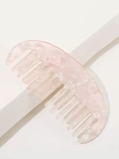 1pc Wide-Tooth Comb Acetic Acid Plate Cute Portable Half-Circular Hair Comb, Hair Brush, Comb, Hair Tools, Hair Products And Accessories For Barber Salon Beauty Travel Essentials, Back To School, Travel Holiday Essentials, Hair Accessories For Women, Brush, Hair Brushes, Hair Brush, Detangling Brush, Ball Brush, Mini Hair Brush, Hair Brush Set, Wooden Comb, Hair Brush, Mini Hair Brush, Detangling Brush, Hair Brushes, Hair Hair Products, Hair Tools, Hair Stuff, Hair Care, Curly Hair Brush, Hairdressing Equipment,Small Comb,Mini Hairbrush,Travel Essentials,Hairstyle,Hairdressing,Hair Brush,Slick Back Brush,Styling Brush,Curly Hair Brush,Edge Brush,Hair Comb,Brush Hair,Hair Brush Set,Comb Hair,Comb For Curls,Detangling Brush,Hair Brush For Women,Hair,Travel,Hair Products,Hair Tools,Hair Stuff,Barber,Barber Accessories,Barbershop,Hairdressing Equipment