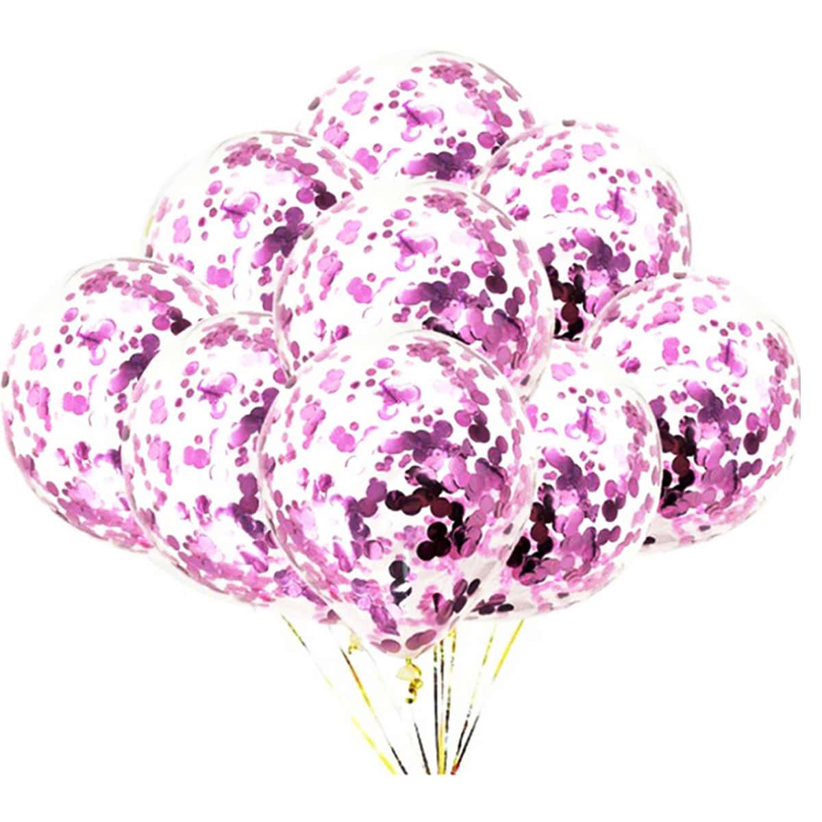 

1pc Random Color Confetti Balloon, Multicolor