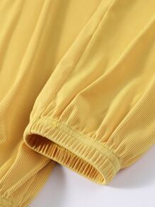 Girls 1 PC Bow Waist Trousers - Multicolor - View 3