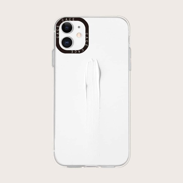 

Graphic Phone Case, White