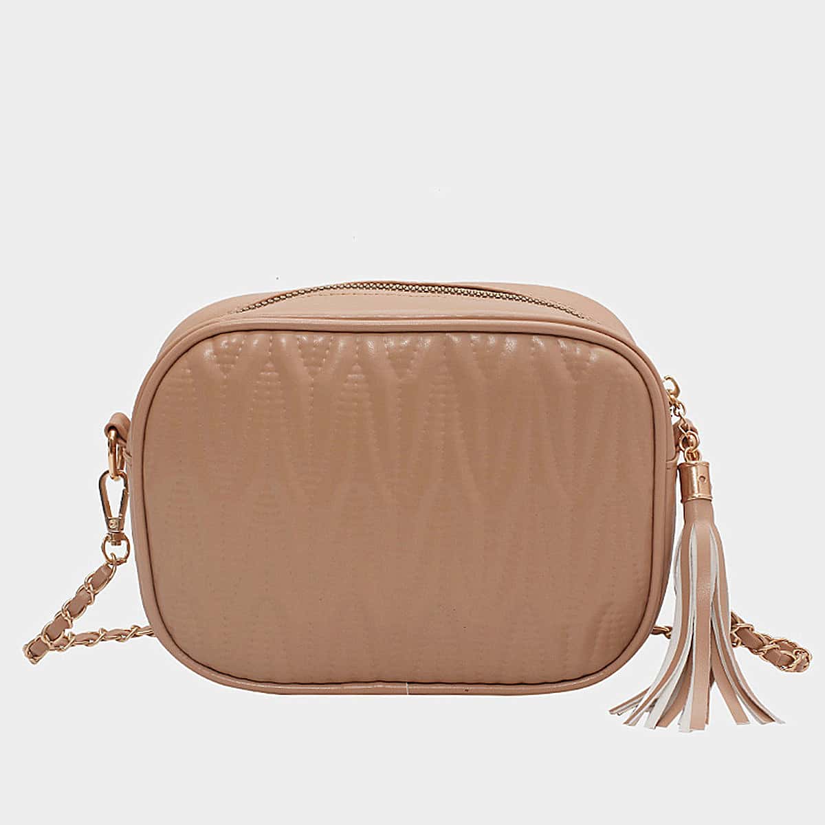 

Quilted Crossbody Bag, Khaki