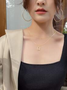 DAZY Vòng cổ lớp địa lý - Vàng - Xem 5