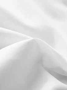 4pcs Solid Pillowcase Without Filler - White - View 4