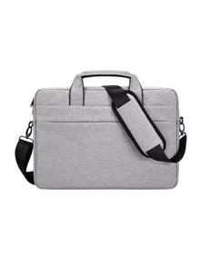 13 pulgadas Bolso para ordenador simple - Gris - Ver 1