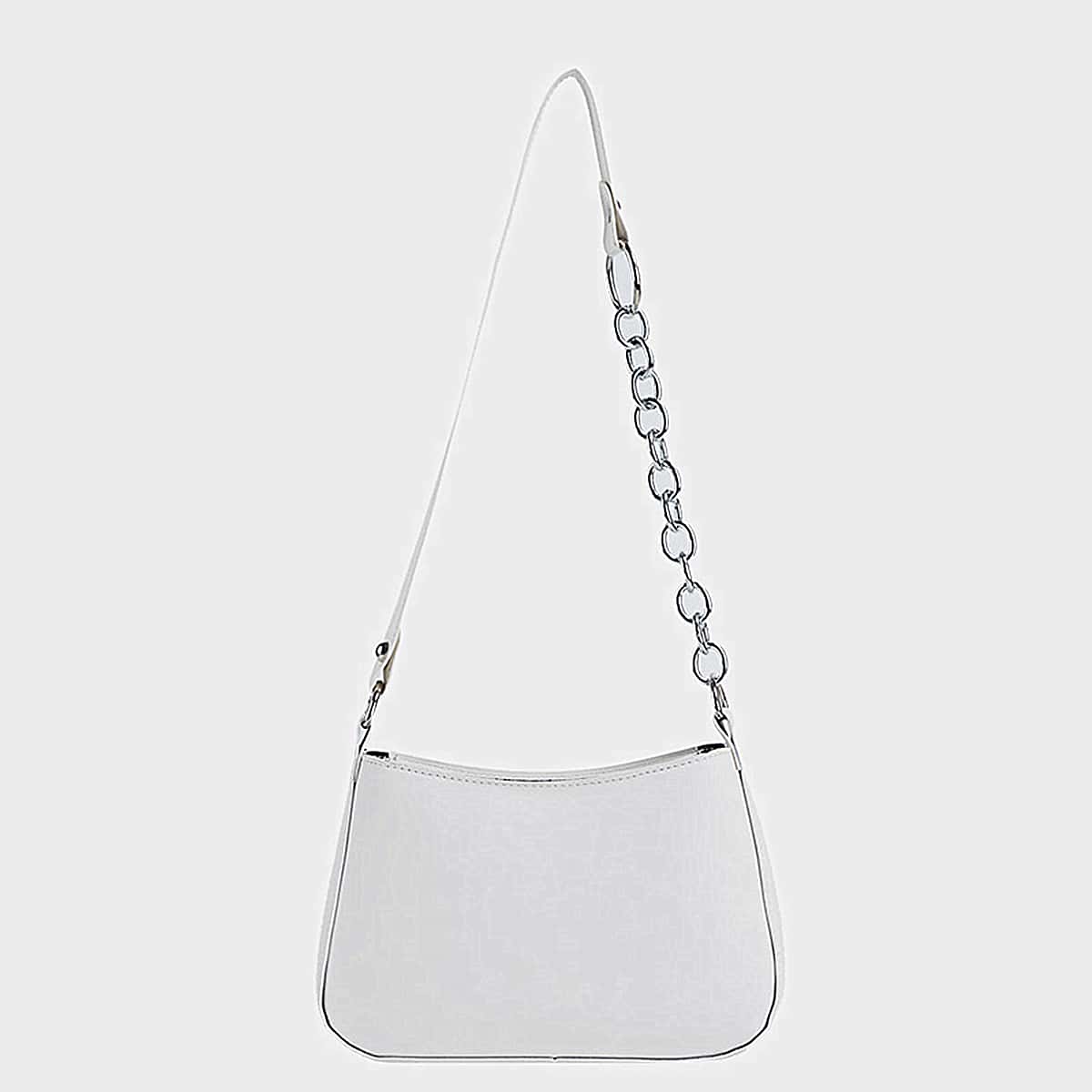 

Minimalist Shoulder Bag, White