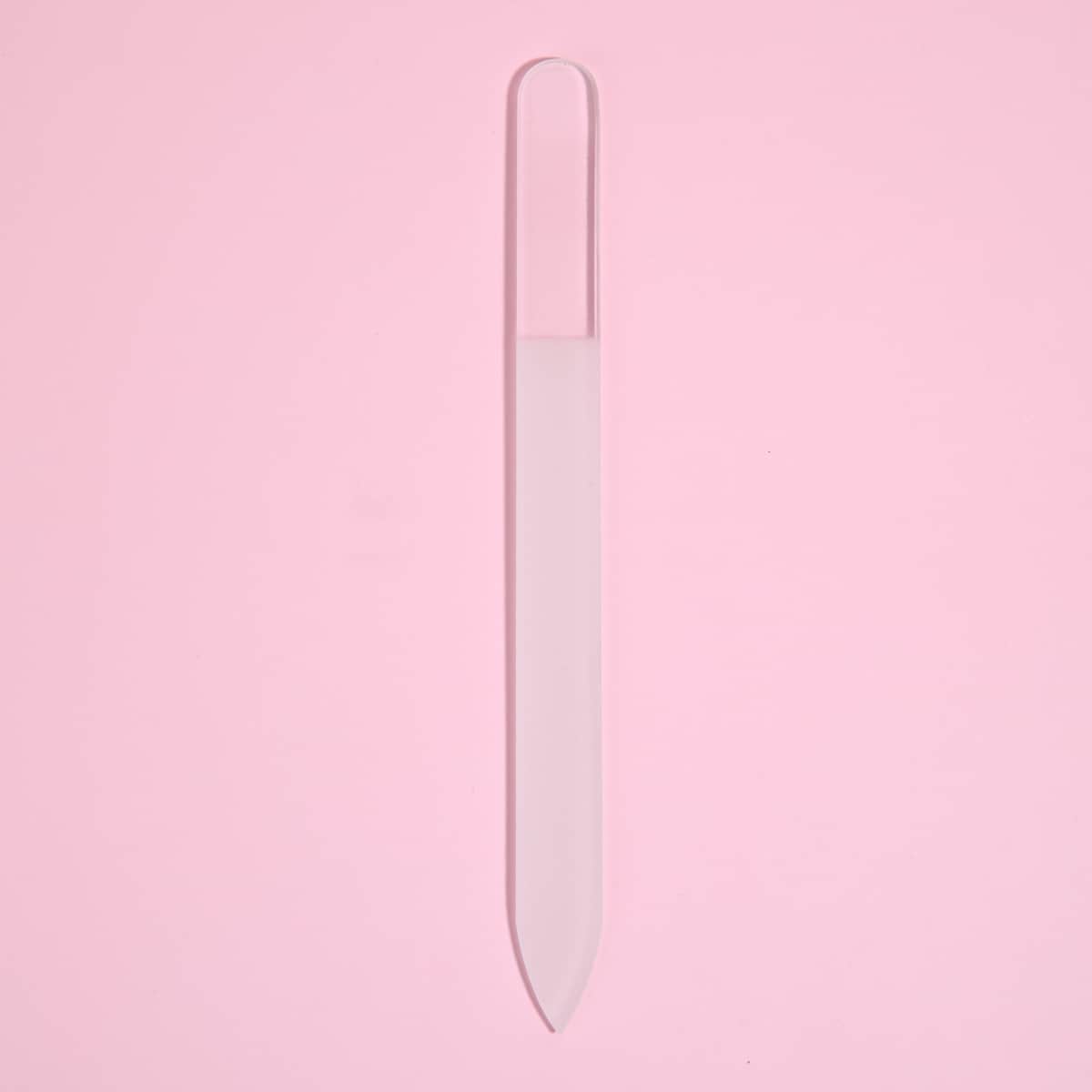 

1pc Glass Foot File, Clear