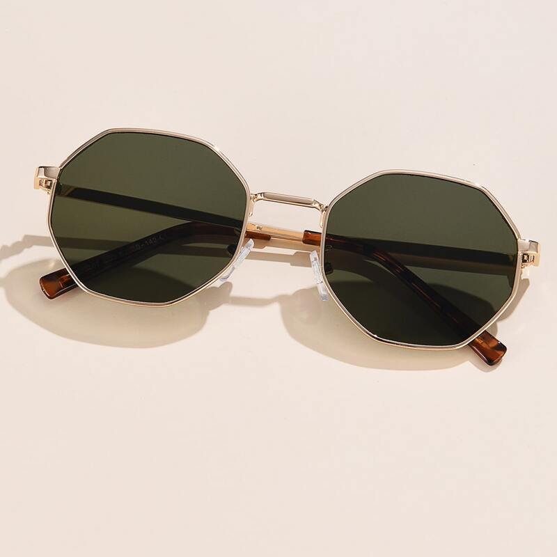 

Guys Metal Frame Sunglasses, Green