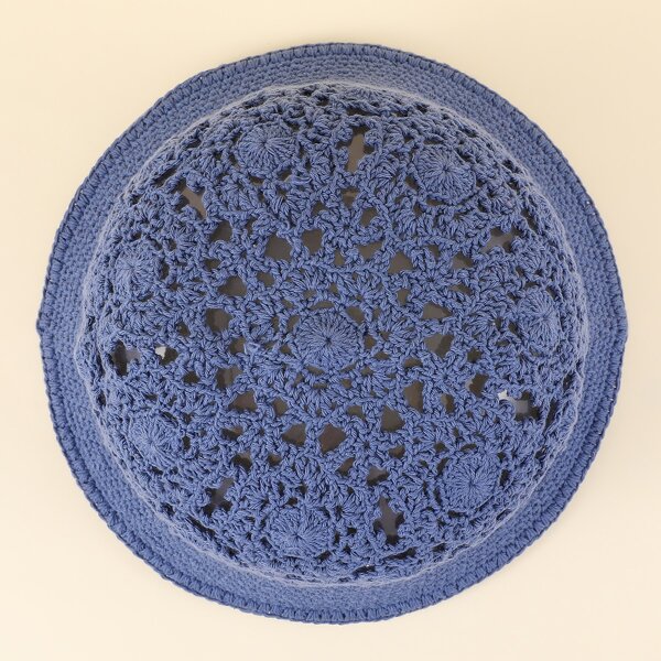 

Knit Bucket Hat, Royal blue