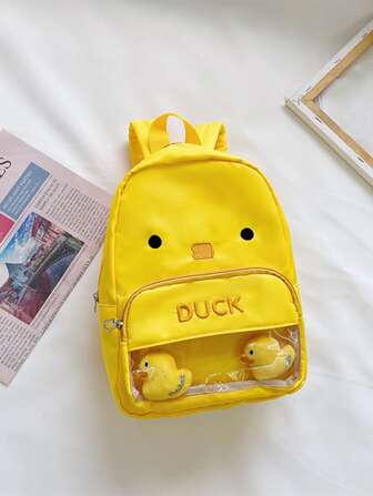 Children's Little Duck Kindergarten Student School Bag Backpack