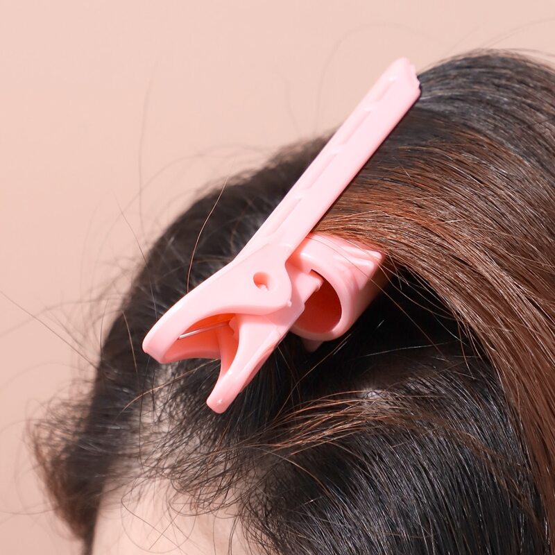 

1pc Hair Fluffy Clip, Pink