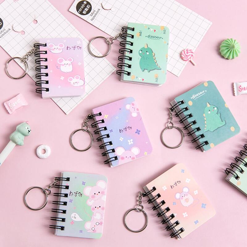 

1pc Cartoon Graphic Cover Random Spiral Notebook, Multicolor