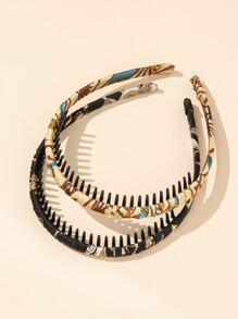 2 chiếc băng đô hình họa - Nhiều màu - Xem 2